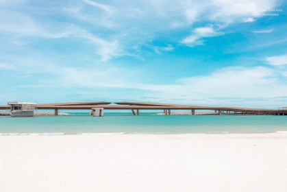 Sơn Âu Việt tự hào cung cấp sơn cho Cầu Hôn-Kiss Bridge (Phú Quốc)